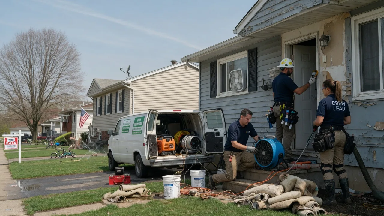 Flood Cleanup in West College Corner, IN near me