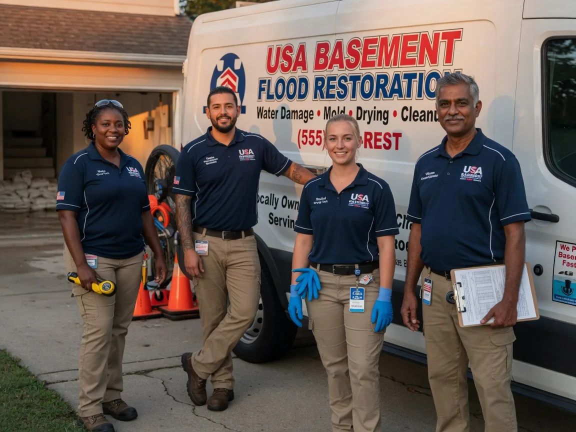 Basement Flood Cleanup company in West College Corner, IN